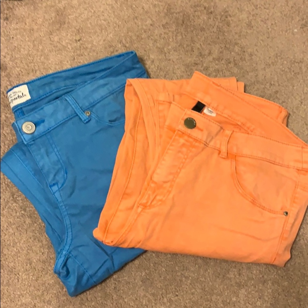 Color Skinny Jeans